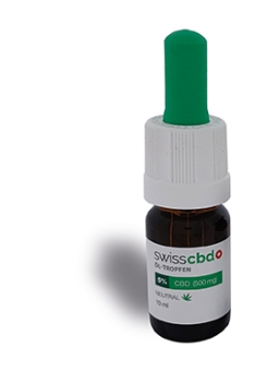 swisscbd® Öl-Tropfen 5% (Neutral) 10 ml