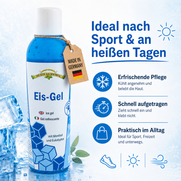 Eis-Gel 200 ml in der Flasche