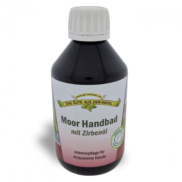 Moor Handbad mit Zirbenöl 250 ml