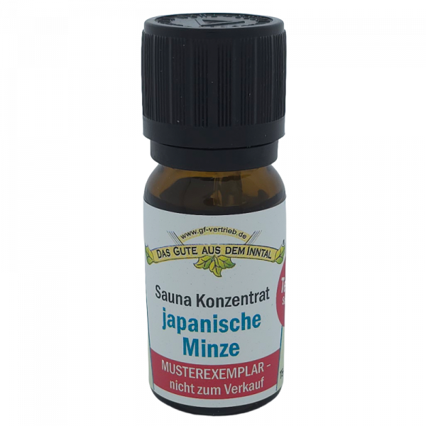 TESTER Sauna Konzentrat Japanische Minze 10 ml
