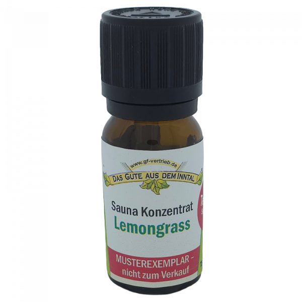 TESTER Sauna Konzentrat Lemongrass 10 ml