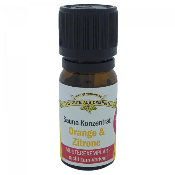TESTER Sauna Konzentrat Orange & Zitrone 10 ml