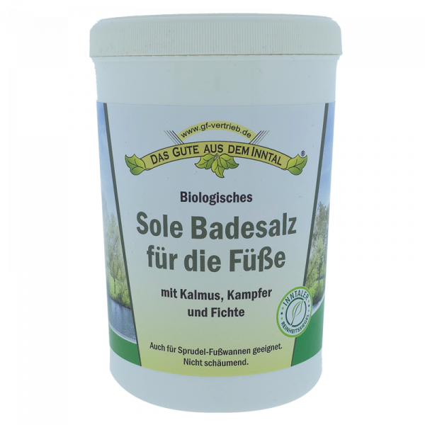 Sole BIO-Badesalz für die Füße 1000 g
